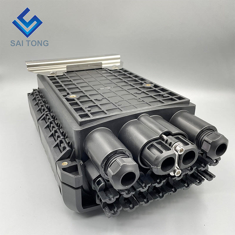 Saitong الألياف البصرية 16 الأساسية لصق ضميمة الفاصل صندوق Caja Nap Box PLC الفاصل صندوق توزيع الألياف البصرية