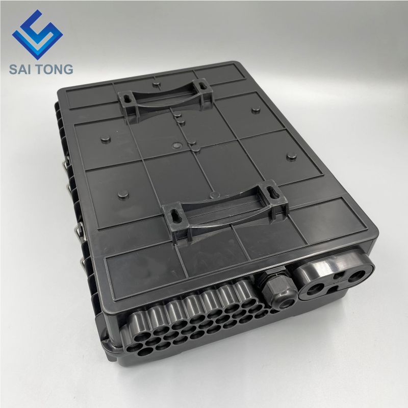 ABS 32 أو 48 الأساسية صندوق حاوية الألياف البصرية SC FTTH البلاستيك cajas de fibra NAP CTO صندوق توزيع الألياف البصرية