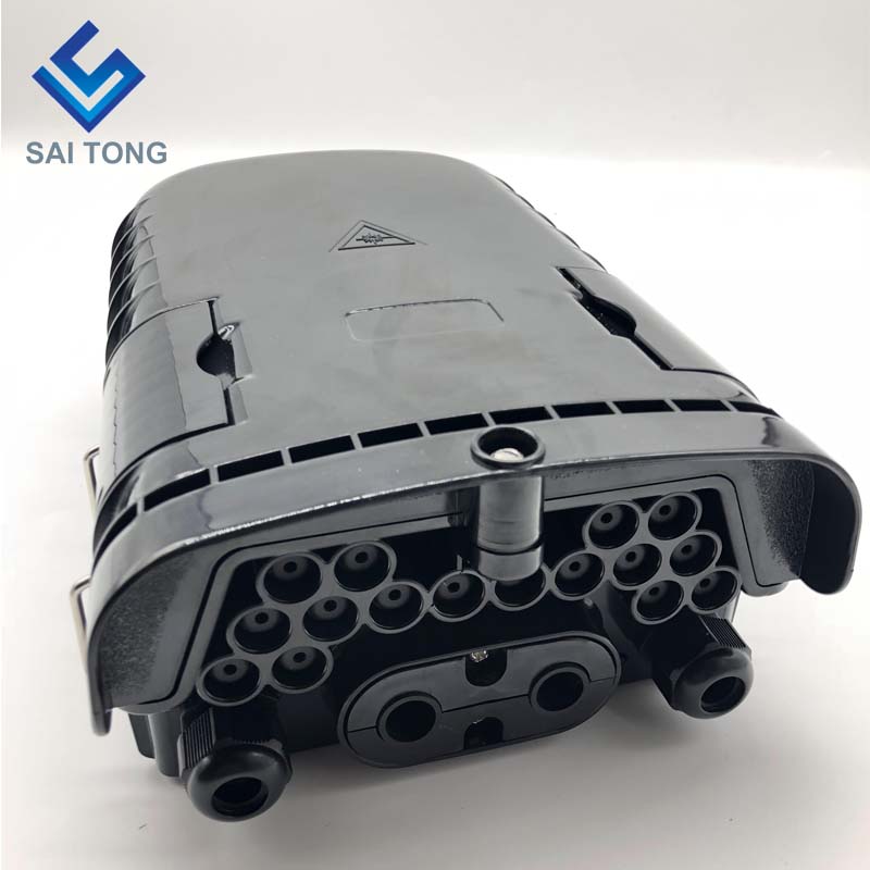 Saitong Made16 صندوق حاوية الألياف البصرية الأساسية PLC FTTH FTTX FTTP صندوق إنهاء الألياف IP65 صندوق وصلات الألياف البصرية الخارجية قيلولة