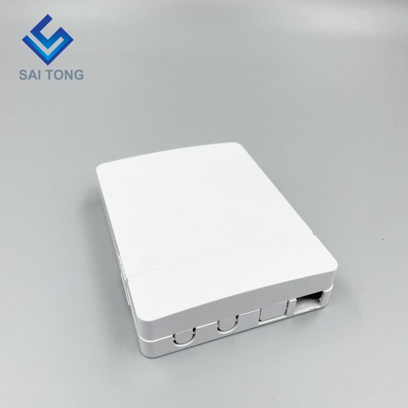 Ningbo Saitong سعر جيد Mini 2 Core FTTH صندوق إنهاء الألياف الضوئية داخلي صندوق توزيع محطة الألياف البصرية