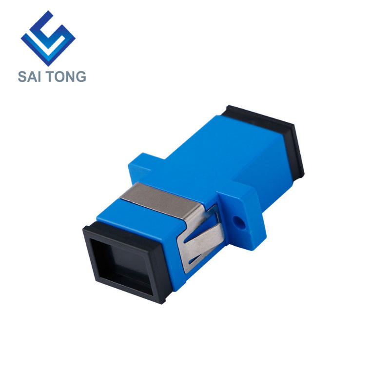 SC-SC PC UPC SM Simplex Fiber Optic Connector رخيصة الثمن SC / UPC Fiber Adapter لاختبار الألياف