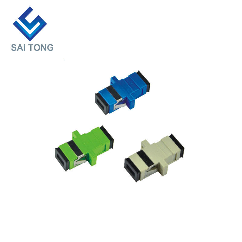 SC-SC PC UPC MM Simplex Fiber Optic Connector رخيصة الثمن SC / UPC Fiber Adapter لاختبار الألياف