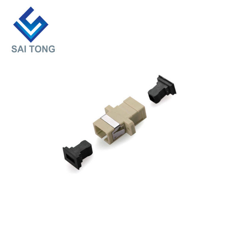 SC-SC PC UPC MM Simplex Fiber Optic Connector رخيصة الثمن SC / UPC Fiber Adapter لاختبار الألياف