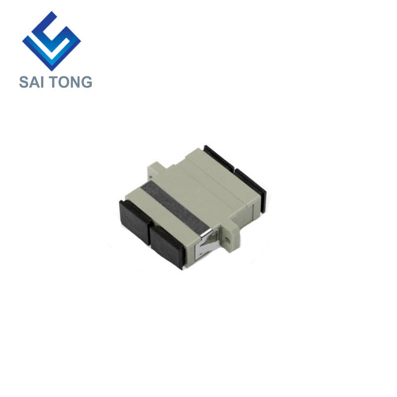 SC-SC APC MM Duplex Fiber Optic Connector رخيصة الثمن SC / UPC Fiber Adapter لاختبار الألياف