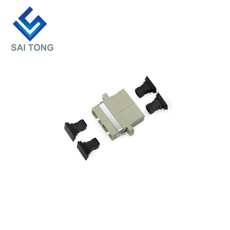 SC-SC APC MM Duplex Fiber Optic Connector رخيصة الثمن SC / UPC Fiber Adapter لاختبار الألياف