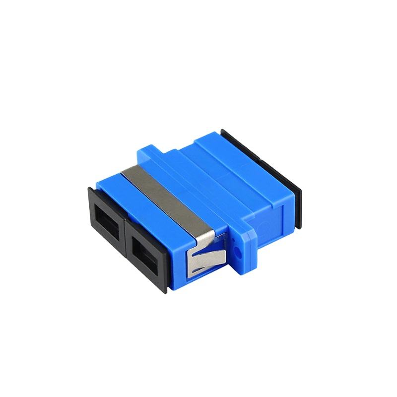 2022 SC-SC PC UPC SM Duplex Fiber Optic Connector رخيصة الثمن SC / UPC محول الألياف لاختبار الألياف