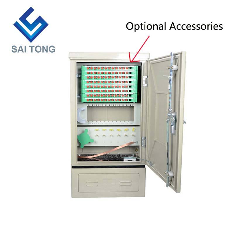 خزانات الألياف البصرية Saitong FTTH 96 الأساسية SMC توزيع الألياف البصرية عبر خزانة توزيع الألياف ftth